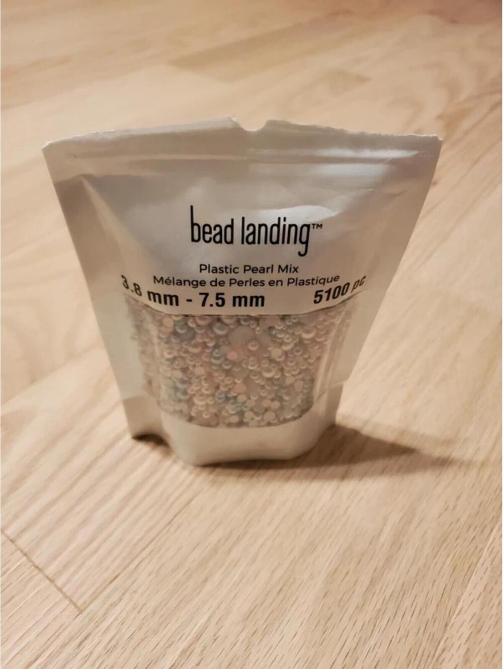 Bead Landing Assorted Color Flatback Pearl's